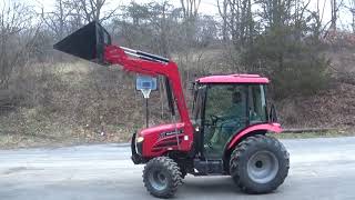 2013 MAHINDRA 5010 4X4 TRACTOR WITH LOADER AND CAB