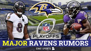 Baltimore Ravens Rumors: Lamar Jackson & Gus Edwards Injury Latest + 2023 NFL Playoffs Preview