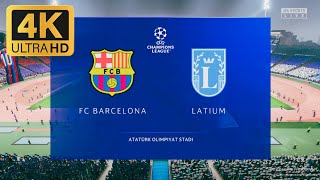 FIFA 23 - FC BARCELONA VS LATIUM - UEFA CHAMPIONS LEAGUE FINAL