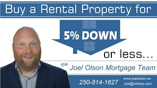 How to buy a rental property for less than 5% down - the Joel Olson Mortgage Team