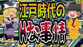 【ゆっくり解説】江戸時代の叡智な事情！