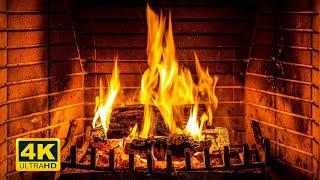 Cozy Fireplace (3 hours) 🔥 Crackling Fire Atmosphere with Burning Logs [No Music]