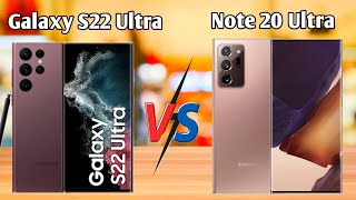 Samsung Galaxy S22 Ultra 5g vs Samsung Galaxy Note 20 Ultra 5g Full Comparision