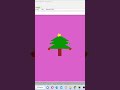 Christmas Tree Using Python turtle Graphics #learnwithajitmore