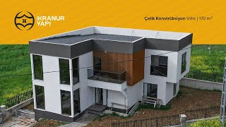 İkranur Prefabrik | Çelik Konstrüksiyon Villa | 170m²