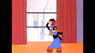 Daffy Duck as Carmen Miranda