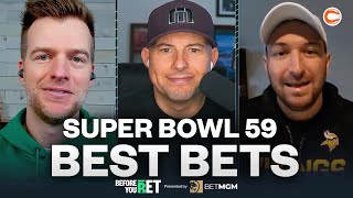 EAGLES VS CHIEFS SUPER BOWL BEST BETS, PROPS, TD SCORERS \u0026 MVP PICKS!