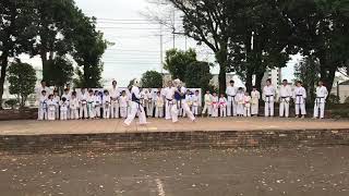 硬式空手・組手（第3回 宮崎県空手の日 演武会）