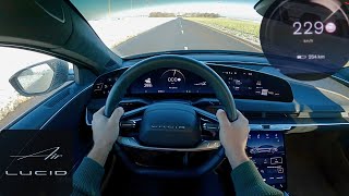 LUCID AIR TOURING - Performance Check 💥 🚀 | Autobahn | Acceleration 0-100 | Top Speed