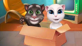My Talking Tom Kid and My Talking Angela Baby Gameplay - Baby Positon Leve 1