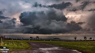 Time-lapse shower cells passing - Somerset