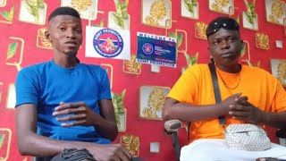 Oskeh day workers king interview with Yaxi b @Sony promotion 🇬🇲 for the first time