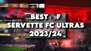 BEST OF SERVETTE FC ULTRAS 2023/24 | Swiss.Ultras.Tradition