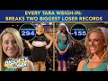 Tara's Record-Breaking Journey: EVERY Weigh-In | The Biggest Loser