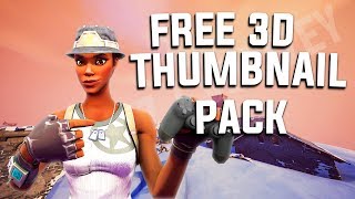 3d fortnite thumbnail pack free psd download - fortnite 3d thumbnail free to use