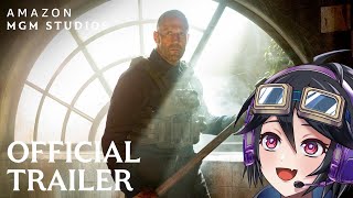 Mecha pilot Vtuber reacts to A Working Man | Official Trailer #react #vtuber #AWorkingMan