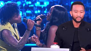 The Voice: Whitney Houston Duet Ends in UNEXPECTED STEAL!