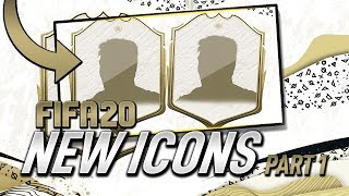 NEW ICONS IN FIFA 20 I PART 1 I FIFA 20 ULTIMATE TEAM