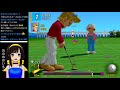 【みんゴル3 初見実況】 8 目指せアルバトロス！はじめてのゴルフチャレンジ8日目！【みんなのgolf3 ps2 2001年 平成13年】