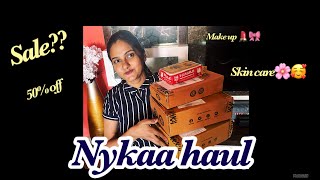 Nykaa haul💄🎀✨#makeup #nykaa #nykaahaul #flashsale #affordableproducts