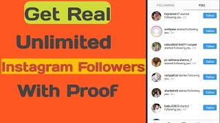 How to Increase Real Followers for Instagram || 100% Working Trick with Proof