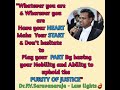 *Dr.P.V.saravanaraja- Law Lights* Quotes- *PURITY OF JUSTICE