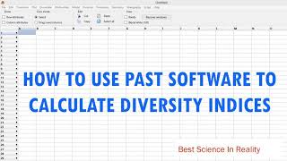 How To Use Past Software To Determine Diversity Indices