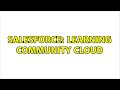 Salesforce: Learning Community Cloud