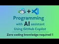 Creating a To-Do List App with GitHub Copilot: Zero Coding Required | VS Code | AI