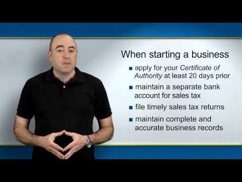 NYS Sales Tax Starting a Business NYS Sales Tax Starting a Business