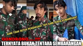 SANGAR TENTARA GONDRONG!! TERNYATA BUKAN PRAJURIT SEMBARANGAN