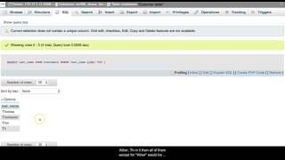 SQL Pattern Matching