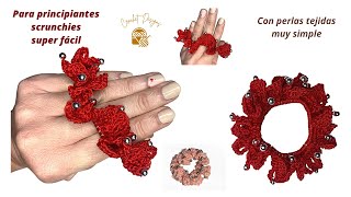 como tejer coleteros a crochet | donas para el cabello en pocos minutos muy fácil