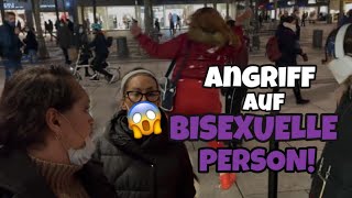 ANGRIFF auf BISEXUELLEN (KWEENDRAMA) in FRANKFURT 😱  mit Dolicha Grey