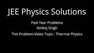 Ratio of Works Done Solution JEE Advanced 2023 Paper 2   HD 1080p