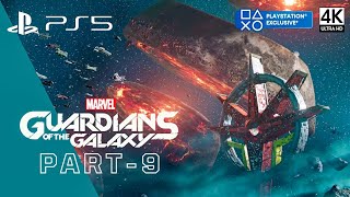 Guardians of The Galaxy (PS5) - Gameplay Walkthrough Part 9 [4K 60 FPS UHD] - No Commentary