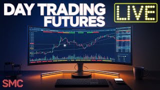 LIVE DAY TRADING: ES, \u0026 NQ | Smart Money Concepts (SMC)