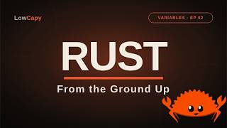 Rust From the Ground Up #2 | Variables & Data Types
