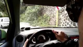 Taking the Honda Brio DOWN the Tagaytay-Talisay Road