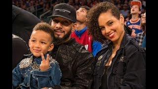 Alicia Keys takes 4-year old son to get his Finger Nails Painted???