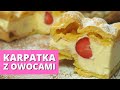 🍓 Lekka KARPATKA z TRUSKAWKAMI! To łatwiejsze niż myślisz!