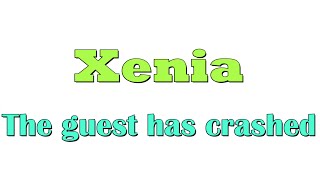 Xenia the guest has Crashed