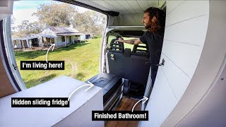 I MOVED | The Home Straight | VAN LIFE BUILD