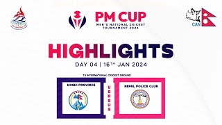 Highlights | Koshi Province vs Nepal Police Club