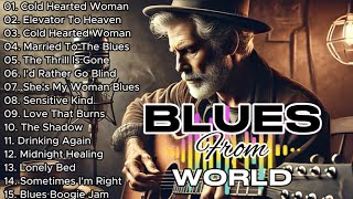 WHISKEY BLUES SONG 🎶🎹 Blues From World - 20 Immortal Blues Music 🎧Best BLUES Mix of All Time