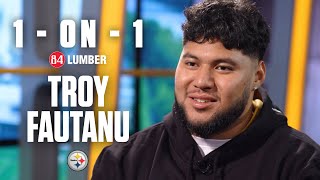 Exclusive 1-on-1 interview with Troy Fautanu | Pittsburgh Steelers