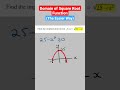 How To Find The Domain of a Square Root Function (Quadratic Example) | Maths Methods