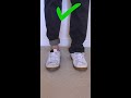 how to taper baggy jeans in 3 seconds 😮