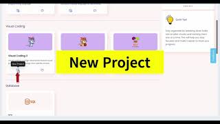 How to create Visual Coding 3 projects using CS Lab