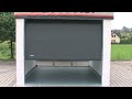 installation of somfy dexxo compact garage door motor step by step installation colour grey